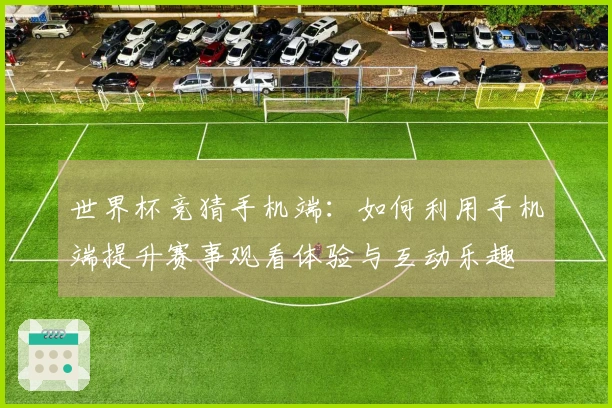 世界杯竞猜手机端：如何利用手机端提升赛事观看体验与互动乐趣